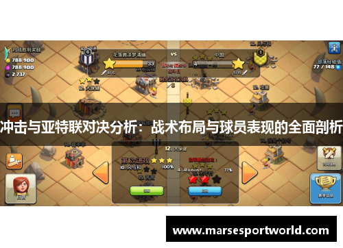 冲击与亚特联对决分析：战术布局与球员表现的全面剖析